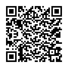 QR-koodi puhelinnumerolle +12033929169