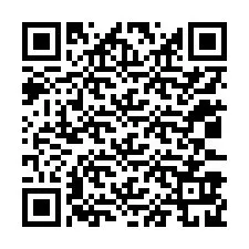 QR код за телефонен номер +12033929170