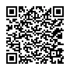 Kod QR dla numeru telefonu +12033929179