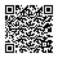 QR-code voor telefoonnummer +12033929180