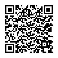 QR-koodi puhelinnumerolle +12033978629