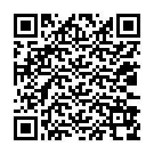 Codice QR per il numero di telefono +12033978638