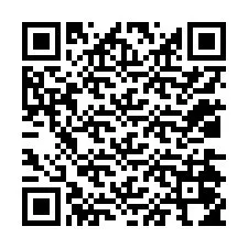 電話番号のQRコード +12034054849