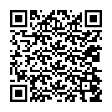 QR kód a telefonszámhoz +12034056063