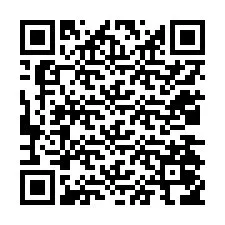 Kode QR untuk nomor Telepon +12034056986