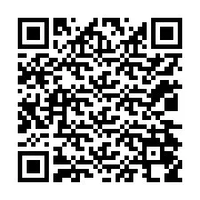 Kode QR untuk nomor Telepon +12034058491