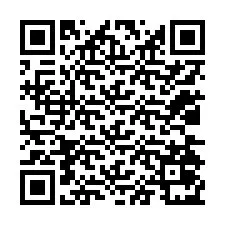 QR-koodi puhelinnumerolle +12034071929