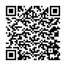 QR-koodi puhelinnumerolle +12034071934