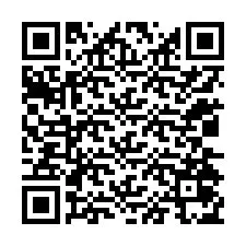 QR kód a telefonszámhoz +12034075974