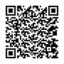 QR kód a telefonszámhoz +12034075984