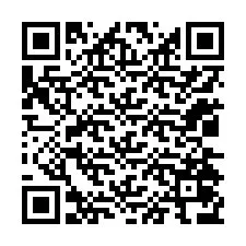 QR код за телефонен номер +12034076965