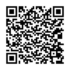 QR код за телефонен номер +12034076970