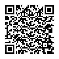 QR-koodi puhelinnumerolle +12034076972