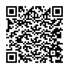 Kod QR dla numeru telefonu +12034076976