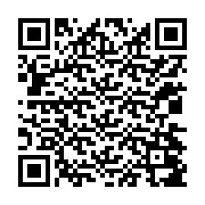 Kode QR untuk nomor Telepon +12034087250