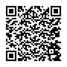 QR-koodi puhelinnumerolle +12034087716