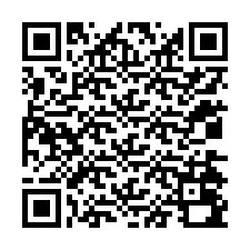 QR-koodi puhelinnumerolle +12034090840