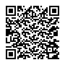 QR-код для номера телефона +12034102314