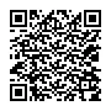 QR-koodi puhelinnumerolle +12034104339