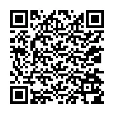 QR код за телефонен номер +12034104348