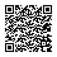 Codice QR per il numero di telefono +12034108407