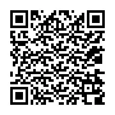 Código QR para número de teléfono +12034108409