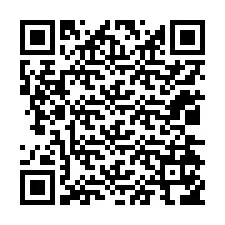 QR-koodi puhelinnumerolle +12034156865