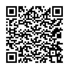 QR kód a telefonszámhoz +12034168655