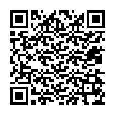 QR код за телефонен номер +12034174047