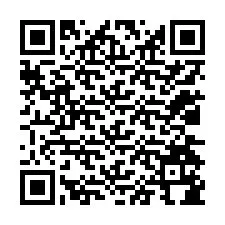 Código QR para número de teléfono +12034184769