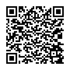 QR kód a telefonszámhoz +12034187730