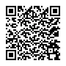 Kode QR untuk nomor Telepon +12034198749