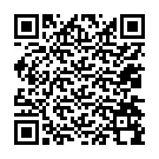 QR Code สำหรับหมายเลขโทรศัพท์ +12034198757