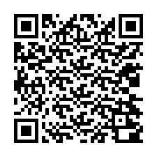 Codice QR per il numero di telefono +12034200232