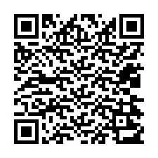 Código QR para número de telefone +12034213037