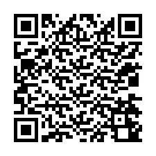 Codice QR per il numero di telefono +12034240904