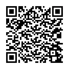 QR kód a telefonszámhoz +12034242390