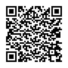 QR-koodi puhelinnumerolle +12034278816