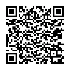 Código QR para número de telefone +12034301617