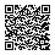 QR-koodi puhelinnumerolle +12034301619