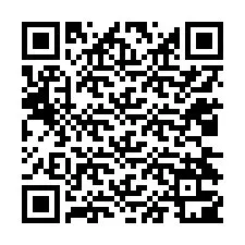 Código QR para número de teléfono +12034301622