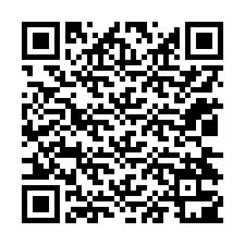 QR Code สำหรับหมายเลขโทรศัพท์ +12034301625