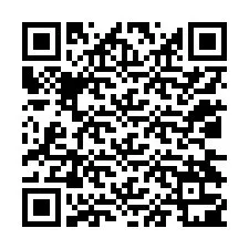 Código QR para número de teléfono +12034301628