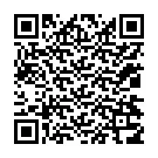 QR-koodi puhelinnumerolle +12034316241