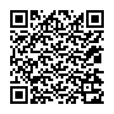 Código QR para número de teléfono +12034322141