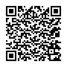 Kode QR untuk nomor Telepon +12034322545