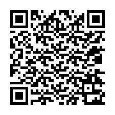 QR код за телефонен номер +12034322548