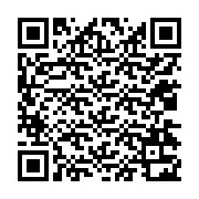 QR kód a telefonszámhoz +12034322552