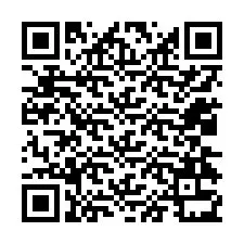 QR-код для номера телефона +12034331577