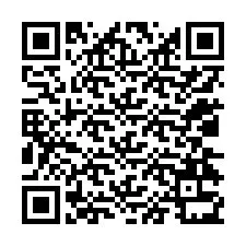 QR код за телефонен номер +12034331578